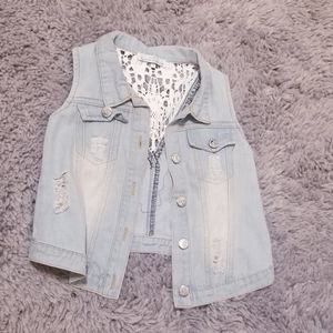 Denim vest